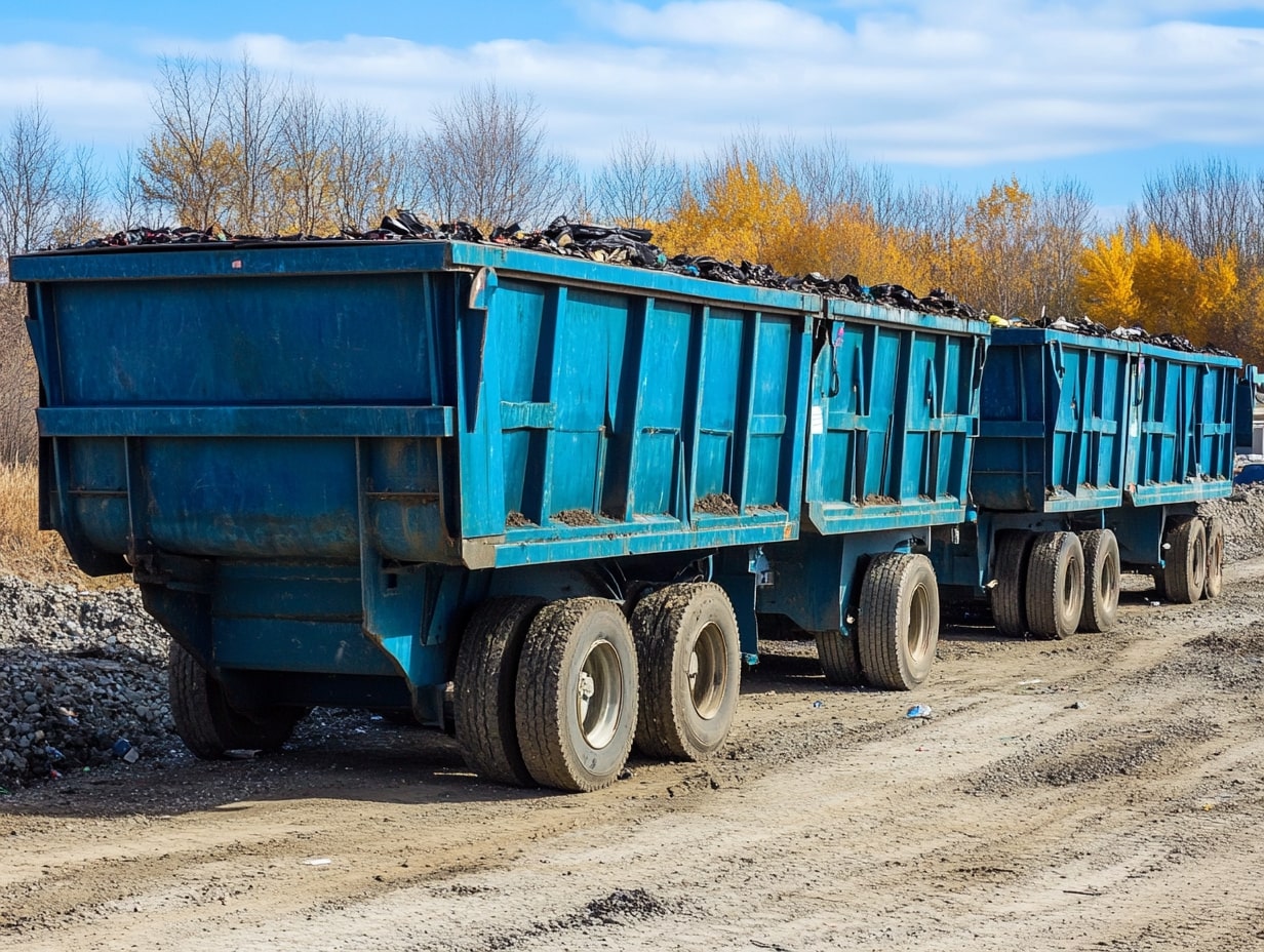 Roll Off Dumpster Trailers